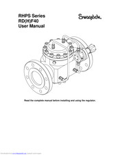 Swagelok RDF40 User Manual