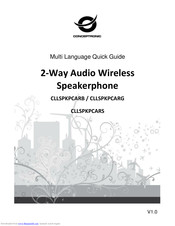 Conceptronic CLLSPKPCARG Quick Manual