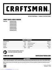 Craftsman CMXGMAM7435274 Instruction Manual