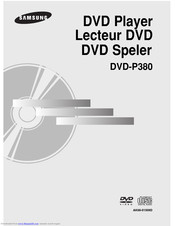 Samsung DVD-P380 User Manual