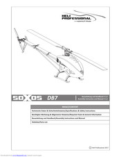 Heli Professional Soxos DB7 Assembly Instruction And Manual