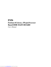 Shuttle FS56 User Manual