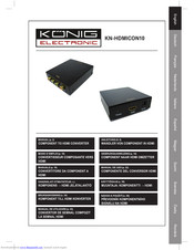 Konig KN-HDMICON10 Manual
