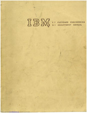 IBM B-1 Adjustment Manual