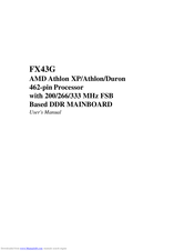 Shuttle FX43G User Manual