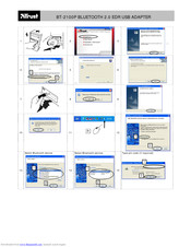 Trust BT-2100P BLUETOOTH 2.0 EDR USB ADAPTER User Manual