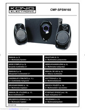 Konig CMP-SPSW160 Manual