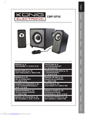 Konig CMP-SP36 Manual