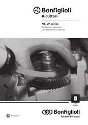 BONFIGLIOLI VF 44 Installation, Operation And Maintenance Manual