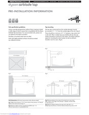 Dyson Airblade Tap Pre-Installation Information