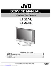 JVC LT-20A5 Service Manual