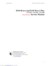 Hospitex EOS Bravo Service Manual