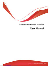 SAJ PDS23-4T045 User Manual