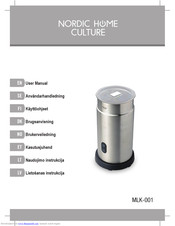 Nordic Home Culture MLK-001 User Manual