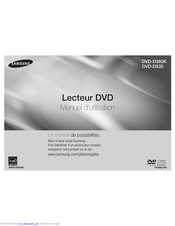 Samsung DVD-D360K User Manual