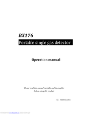 Hanwei BX176 Operation Manual