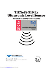Teledyne TIENet 310 Ex Installation And Operation Manual
