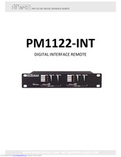 APART PM1122-INT User Manual