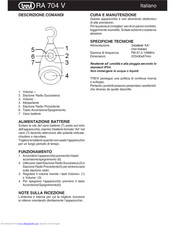 Trevi RA 704 V User Manual