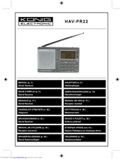 Konig HAV-PR22 Manual
