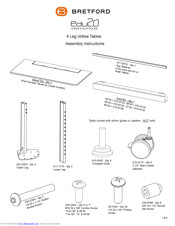 Bretford Edu 2.0 Assembly Instructions Manual