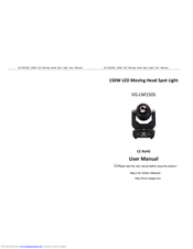 VanGaa Lighting VG-LM150S User Manual