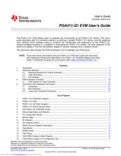 Texas Instruments PGA411-Q1 EVM User Manual
