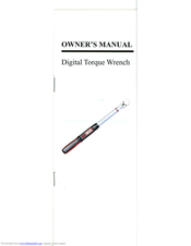 ABQ Industrial DG2-030AN Owner's Manual