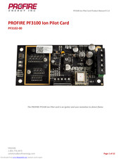 PROFIRE PF3102-00A Product Manual