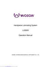 Woson LUB909 Operation Manual