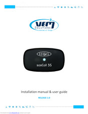 ViaSat sosCall 3S Installation Manual & Users Manual