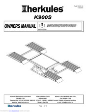 HERKULES K900S Owner's Manual