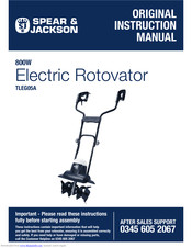 Spear & Jackson TLEG05A Original Instruction Manual