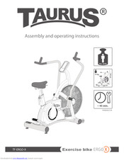 Taurus TF-ERGO-X Assembly And Operating Instructions Manual