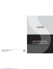 Scaleman FS-205L4 Instruction Manual