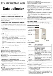BitaTek BTS-600 User Quick Manual