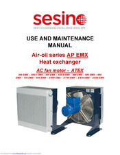 Sesino AP 494 EMX Use And Maintenance Manual