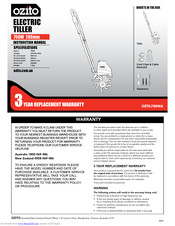 Ozito OZTIL750WA Instruction Manual