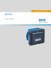 SICK RMS3 Series Operating Instructions Manual