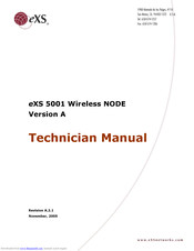 EXS 5001 Wireless NODE Technician Manual