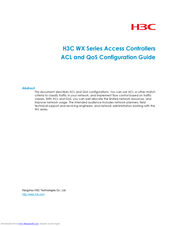H3C WX Series Configuration Manual