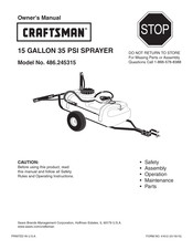 Craftsman 486.245315 Owner's Manual