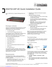 Interlogix NS4702-24P-4X Quick Installation Manual