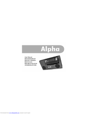 B-Speech Alpha User Manual
