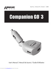 Wagan TravelCharge Companion GO 3 User Manual