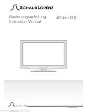 Schaub Lorenz 32LE6100C Instruction Manual