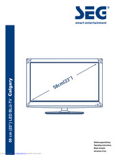 Seg Calgary Operating Instructions Manual