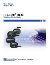 MicroStrain SG-Link User Manual