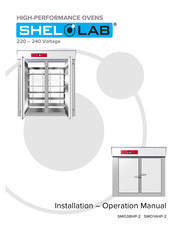 Shel lab SMO38HP-2 Installation And Operation Manual
