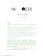 iLyn SF-403EX Operation Manual